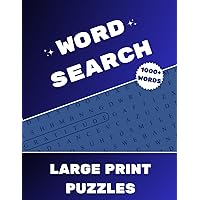 Wordsearch New Words for Adults: More than 1000+ Words Large Print Puzzles with different Themes