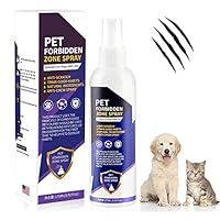 No Chew Spray for Dogs & Cats, Bitter Apple Spray for Dogs to Stop Chewing, Protect Your Furniture and Prevents Dogs from Biting, Indoor and Outdoor Use Purple - 175ML