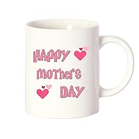 Mother's Day Gift Custom Mug Cup for Women Men Dad Mom, Elegant Personalized Tea Mug with Blessing Words, 60/70/80th Birthday Gifts Coffee Cups 11OZ