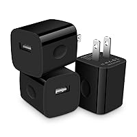 USB Charger Block,GiGreen 3Pack USB Cube Plug 1A Single Port Fast Charger Box Power Adapter Compatible iPhone 15 Pro Max/14/13/12/11/X/8,Samsung Galaxy S24+/S23/S22/S21/A15 5G/A14/A13/S20,Pixel 8 7a 6