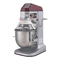Axis Equipment AX-M12 Commercial Planetary Mixer, Aluminum Alloy Body, Stainless Steel Bowl, 12 qt. Capacity, 24-51/64