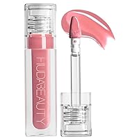 Huda Beauty Faux Filler Extra Shine Lip Gloss - Sugar Baby (Light Pink) .13 oz / 3.9 ml