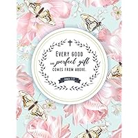 Bible Verses Journal: For hope, faith & encouragement | 100 Pages | Large 8.5 x 11 - A4 Size (Journal, Notebook) (Christian Journals)