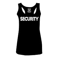 VICES AND VIRTUES Security Safety Guard Staff Unisex Costume Women's Tank Top Racerback