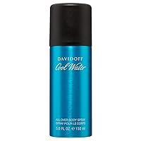 Davidoff Cool Water Body Spray for Men, 5.0 Ounce