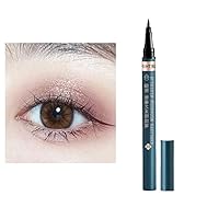 Matte Waterproof Long Lasting Liquid Eyeliner Pencil Sweatproof Quick Dry Easy To Wear Pigment Eye Liner Pen Eye Eyelashes Pen