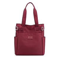 Hand Bags Women's Canvas Bag Women's Shoulder Bag Cloth Bag Women's Large Capacity Casual Bag (Color : Purple
