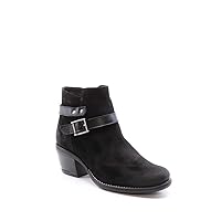 BOS&CO GREENRIVER Womens Ankle Bootie Black