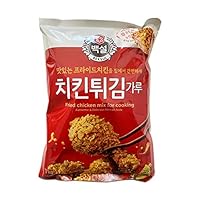 Korean Beksul Authentic & Delicious Korean Taste Crispy Fried Chicken Mix 1Kg (1 Pack)