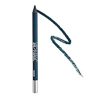 URBAN DECAY 24/7 Glide-On Waterproof Eyeliner Pencil - Long-Lasting, Ultra-Creamy & Blendable Formula - Sharpenable Tip – Mainline (Deep Green/Blue with Matte Finish) - 0.04 Oz