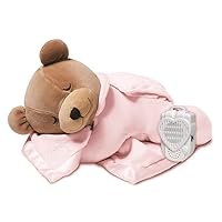 Original Slumber Bear with Silkie Blanket - Pink