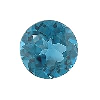 Lab Grown London Blue Topaz Spinel - Round Cut - AAA - Finest German Cut Gemstones from 3mm - 8mm