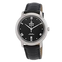 Omega De Ville Prestige 39.5mm Automatic Black Dial Men's Watch 42413402001002