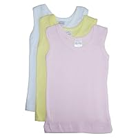 Girls Pastel Tank Top 3 Pack