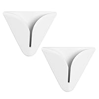 iDesign Self-Adhesive Dish Towel Rack and Holder for Kitchen and Bathroom, Pack of 2, measures 1.2