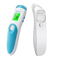 [Value Bundle] Berrcom Non Contact Forehead Thermometer JXB195 & Berrcom Forehead and Ear Thermometer for Adults and Kids ET005