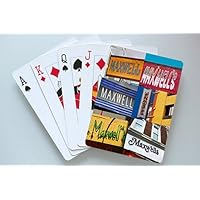 MAXWELL Personalized Playing Cards featuring photos of actual signs