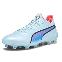 Puma Mens King Ultimate Firm GroundArtificial Ground Soccer Cleats Cleated, Firm Ground - Blue - Size 12.5 M