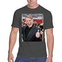 Middle of the Road Gary Busey - Men's Soft & Comfortable T-Shirt SFI #G341394