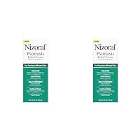 Nizoral Psoriasis Relief Cream- Relieves Itching, Irritation & Redness and Controls Flaking and Scaling with Maximum Strength Medicine (Salicylic Acid 3%), 4 Fl Oz (Pack of 2)