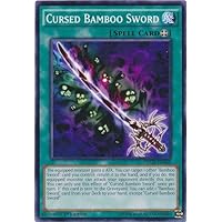 YU-GI-OH! - Cursed Bamboo Sword (NECH-EN068) - The New Challengers - 1st Edition - Common