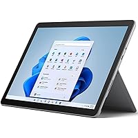 Microsoft Surface Go 3 Tablet PC, 10.5in FHD(1920x1080) Touchscreen Tablet, Core 10th Gen Processor, 8GB RAM, 128GB SSD, Silver, Win10 pro(Renewed)