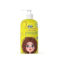 TD LABeauty Conditioner - Probiotics My Hair Secret Conditioner - Natural & Sulfate-Free Hair Conditioner- Family-Friendly Nourishment Blend for Curly, Coily, and Tight-Textured Hair (3a to 4c)- 15 Ayurvedic Herbal Extracts - Ceramides -Lactobacillus Ferment - Safe for Adults & kids .