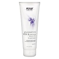 NOW Glucosamine, MSM & Arnica Liposome Lotion, 8-Ounce (Pack of 2)