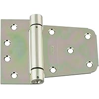 National Hardware N342-766 V278 Heavy Duty Auto-Close Gate Hinge Set in Zinc Plated
