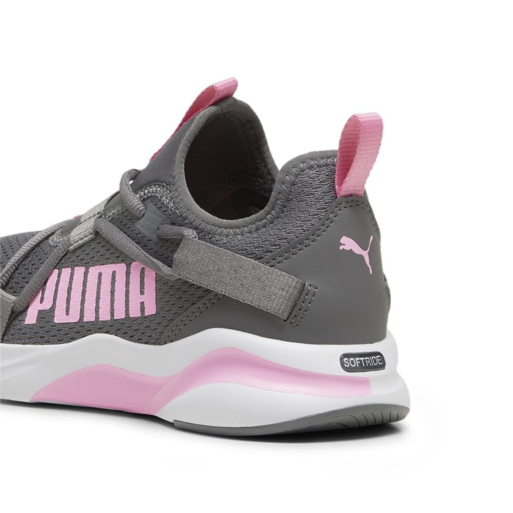 PUMA Rift Slip On Sneaker, Cool Dark Gray-Pink Delight, 7 US Unisex Big Kid