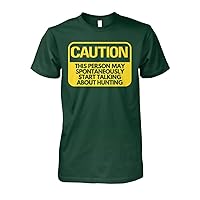 Caution Funny Hunting T-Shirt
