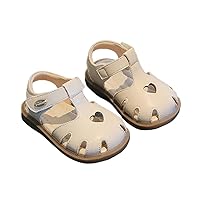 Shoes for Girls Toddler Fahsion Casual Beach Summer Sandals Children Summer Soft Anti-slip Slip-ons Shoes Sandals