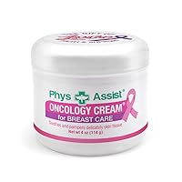 Oncology Cream for Breast Care Soothes and Pampers Delicately skin tissue. 4 oz