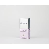 Snow The Magic Strips - Safe for Enamel Dissolving Teeth Whitening Strips - Mess-Free Portable Teeth Whitener for Oral Care with Lavender & Mint Flavor, Whitening Strips for Teeth, 14 Strips