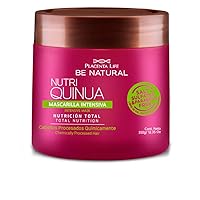 Placenta Life Be Natural Nutri Quinua Mask- Total Nutrition Mask for Chemically Processed Hair- 350gr/ 12.35 oz. (Nutri Quinua Mask)