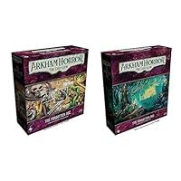 Fantasy Flight Games Arkham Horror The Card Game The Forgotten Age Investigator and Campaign Expansion Bundle | Scary Mystery Games for Adults | Great for Game Night | Made