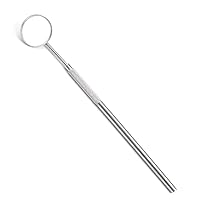 Dental Mirrors # 4 with Handle Stainless Steel Surgical Dental Instruments by ODONTOMED