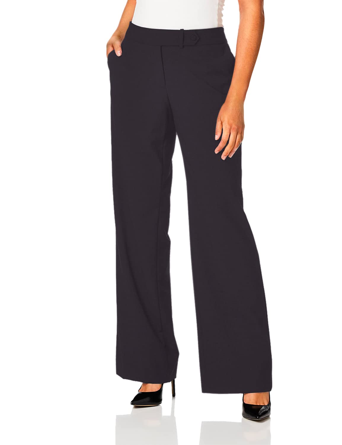 Calvin Klein Straight-Leg Classic Business Casual Pants for Women