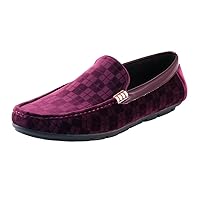 Amali The Original Men's Velvet Loafer Smoking Slippers in Paisley and Solid Designs Styles Roberto Piero