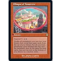 Magic: the Gathering - Glimpse of Tomorrow (407) - Retro Frame - Modern Horizons 2