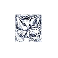 GIA Certified White (1pc) Loose Diamond - 0.35 Cts -K Color-I3 Clarity Square Modified Brilliant