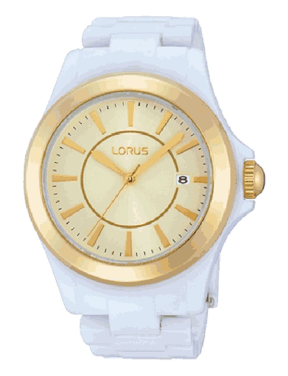Lorus Womens Analog Quartz Watch with Plastic Bracelet RH976EX9