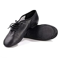 Jazz Shoes for Children Leather Shoes for Modern Dance Soft Sole Dance Shoes