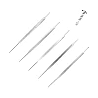 Xpircn Threadless Piercing Taper 20G 18G 16G 14G Stainless Steel Piercing Taper Insertion Pin for Lip Nose Monore Ear Cartilage Tragus Helix Eyebrow Tongue Body Piercing Stretching Kit Assistant Tools