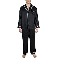 Men's Luxury Silk Sleepwear 100% Silk Pajamas Set
