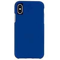 Case-Mate - iPhone XS Grip Case / iPhone X Grip Case - TOUGH GRIP - iPhone 5.8 - Blue/Titanium