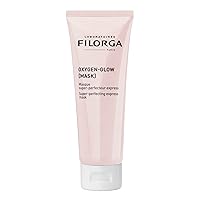 Filorga Oxygen-Glow Express Face Mask, Full Fast Acting Hydrating Skincare Treatment With Hyaluronic Acid and L-Enzyme for Flawless Skin in 10 Minutes, 2.53 fl. oz.