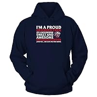 FanPrint Liberty Flames - I'm A Proud Grandfather of an Awesome Granddaughter T-Shirt