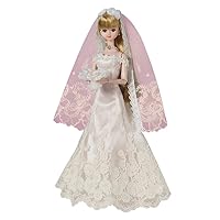 epb Wedding Doll On a Wedding Day Elegance Bride Mimi Girl's Bridal Toy Bride Doll