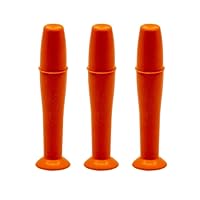 DMV Ultra Hard Contact Lens Remover (Orange, 3 Count (Pack of 1))